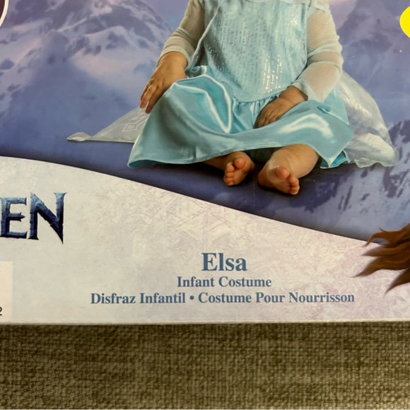Disney Frozen Elsa Infant Costume 12-18 month NEW - Picture 2 of 3